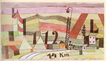 パウル・クレー Painting - ステーション L 112 パウル・クレー